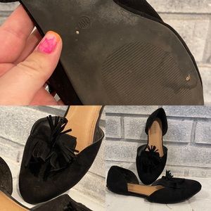 Torrid 11W flats with tie detail!